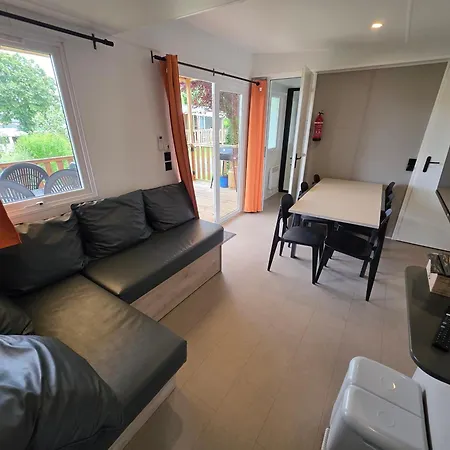 Sejour Normandie - - Mobilhome Premium 3ch-6p Avec Clim & Tv - 5 Etoiles - 165 Campingplatz Houlgate